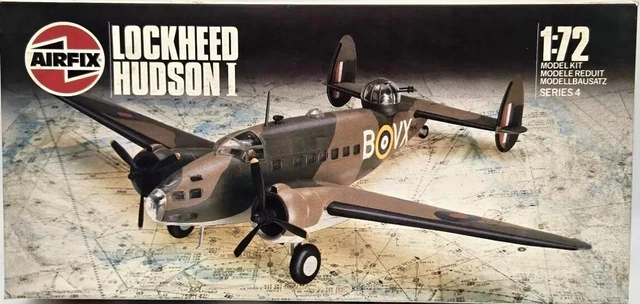VINTAGE AIRFIX 1/72ND scale Lockheed Hudson ASV bomber model kit £5.50 ...