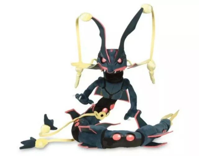 Shiny mega best sale rayquaza plush