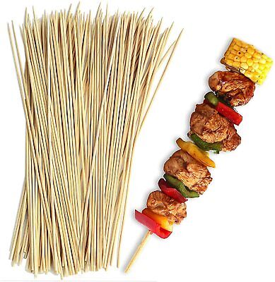 Bekith 1000 Spiedini di bambù Naturale 20CM Barbeque Kebab 