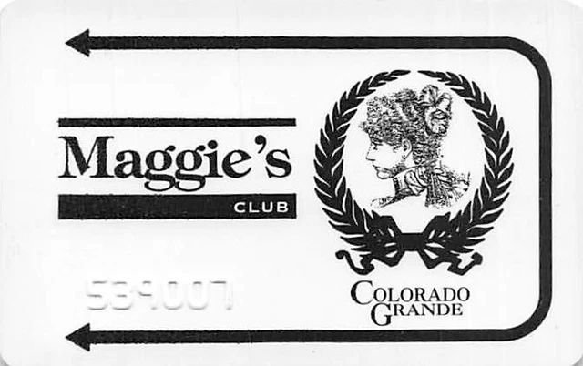 Colorado Grande Casino - Cripple Creek, CO - Rare 1st Issue Slot Card