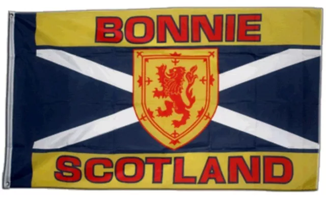 Fahne Schottland Bonnie Scotland Flagge schottische Hissflagge 90x150cm