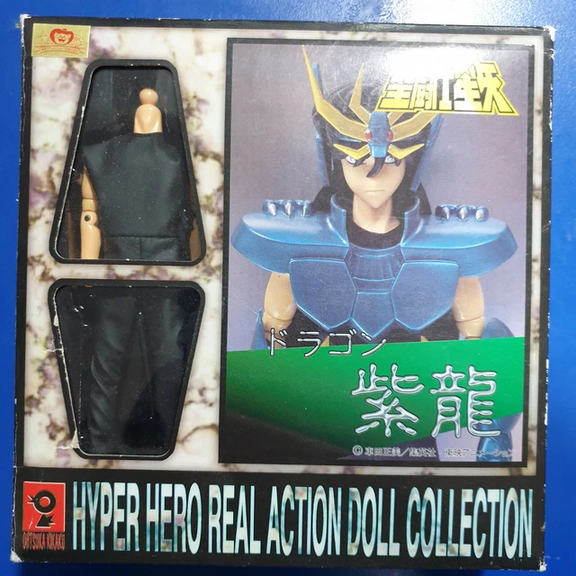 Figurine Saint Seiya – Dragon Shiryu V1 – Bandai 1987 – Vintage France