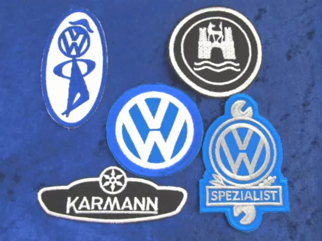 Toppa Patch 5 Pezzo Nel Set ( Karmann, VW, VW Maschio, Specialista)