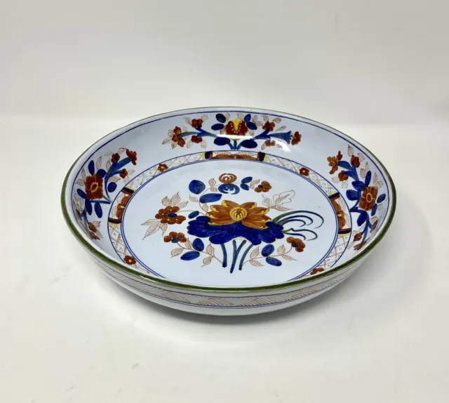 Vintage Tiffany & Co. Italian Hand Painted Bowl Faience Floral Pattern 2
