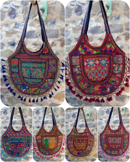 Shoulder Bag Handmade Banjara Tote Bag Vintage Embroidery Bag Wholesale Lot 10