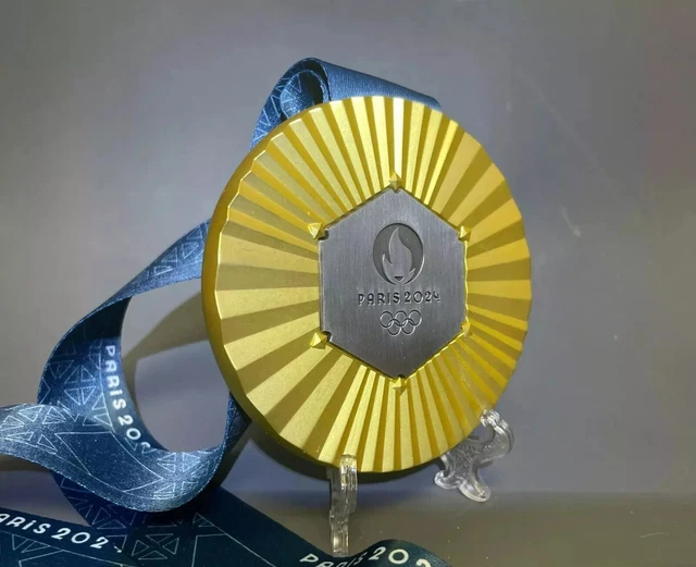 Médaille Or JO Paris 2024 - Réplique Officieuse - Collection