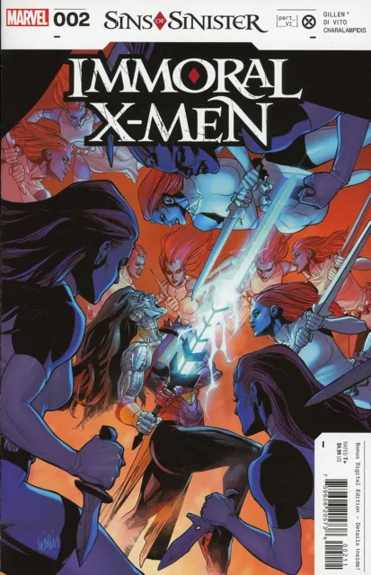 Immoral X-men #2 2023 Unread Leinil Francis Yu Main Cover Marvel Comic Book