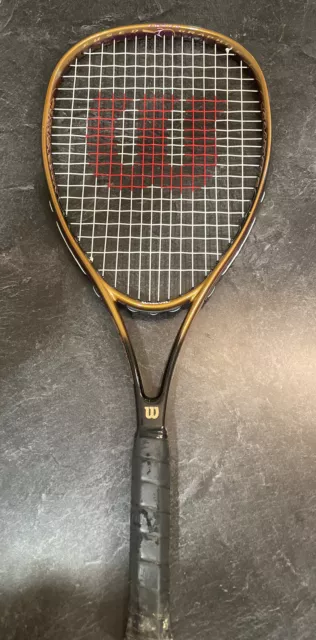 WILSON GRAPHITE DIMENSION Fused Graphite OS Tennis Racquet 4 1/2 Grip As Is