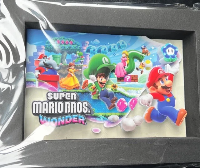 NEW NINTENDO SUPER Mario Bros Wonder Shadow Box Target Exclusive ...
