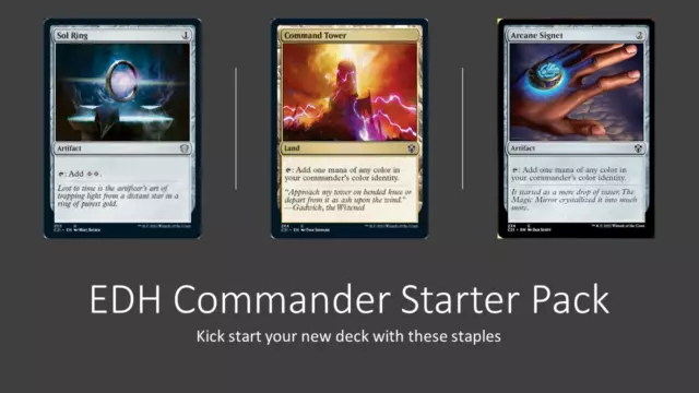 [Starter Pack] EDH/Commander staples - Bulk pack - Magic the Gathering Cards MTG