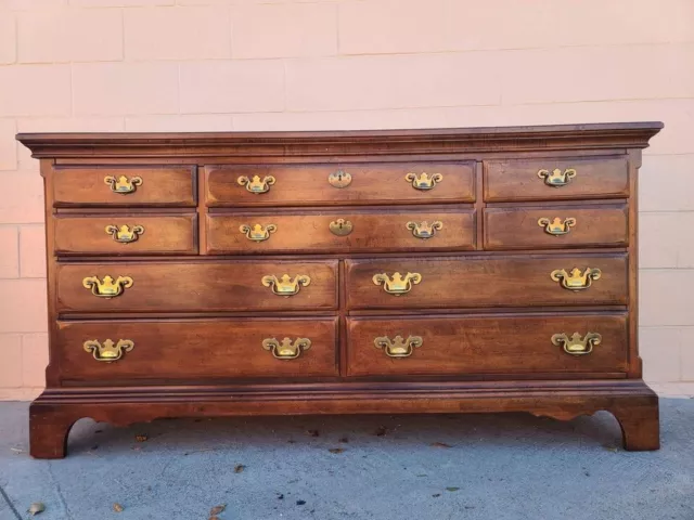 vintage modern regency wood dresser