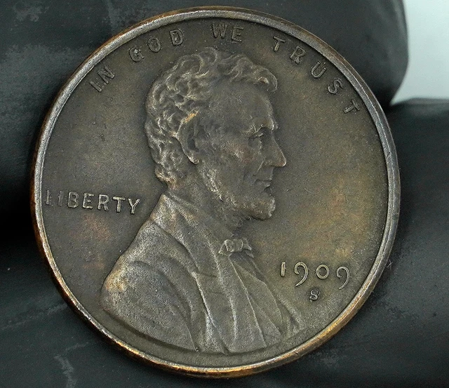 1909-S VDB Lincoln Wheat Cent Penny BU Uncirculated
