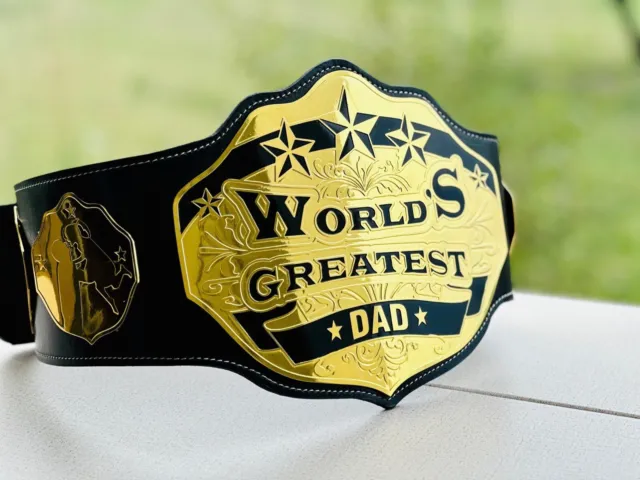 World Greatest Dad Championship Belt