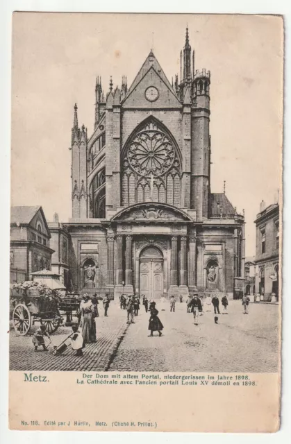 METZ  - Moselle - CPA 57 - La Cathedrale - vue 10
