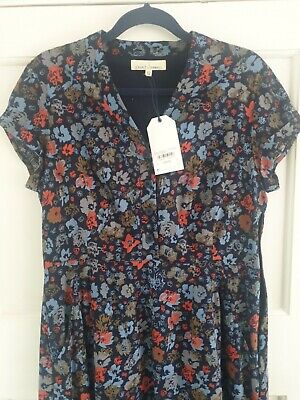 Seasalt Womens BNWT Pencil Box Dress Floral UK 12 Lined With Pockets New