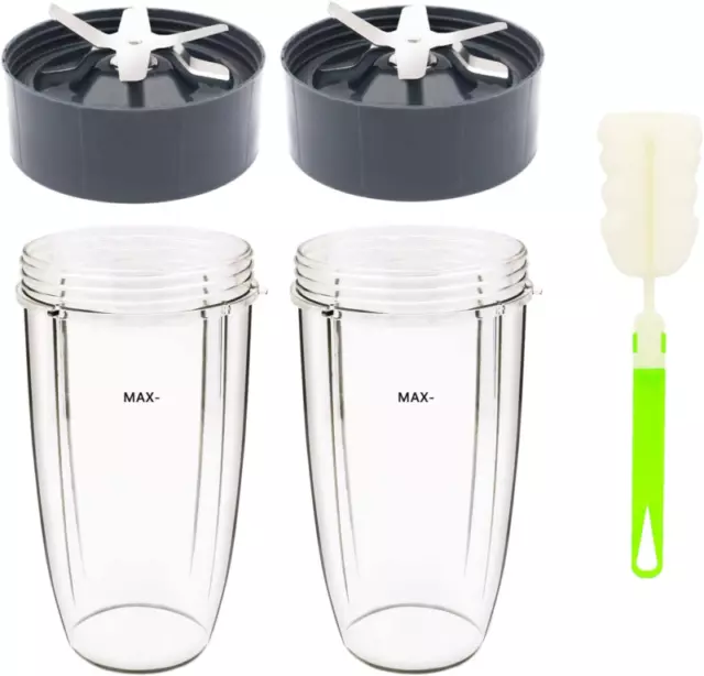 32Oz Cup and Extractor Blade Replacement Parts Blender Accessories Compatible wi