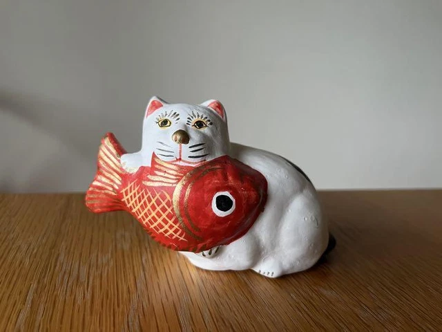 Local Toys Sagara Doll Cat Sea ​​Bream Yamagata Prefecture