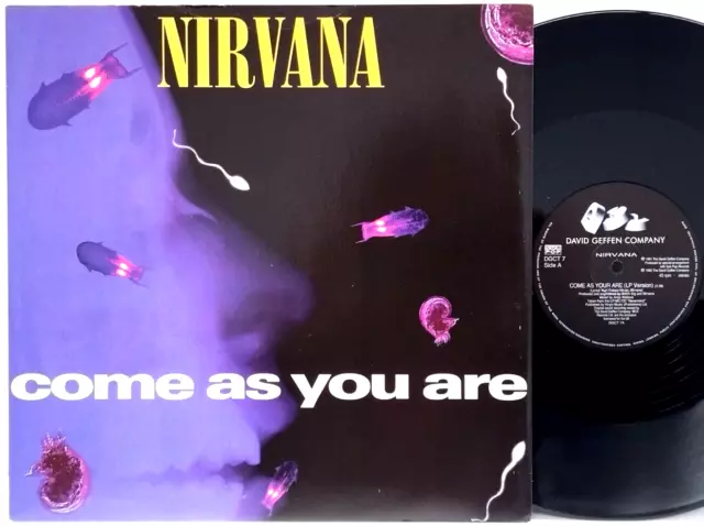 Nirvana - Come As You Are 12" 1992 UK ORIG Sub Pop Hole Foo Fighters LP