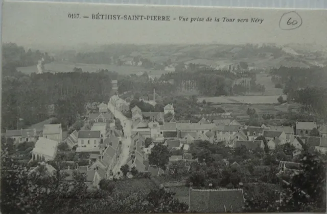 Bethisy Saint Stone 60 CPA View Prise De La Tour to The Nery Good Condition