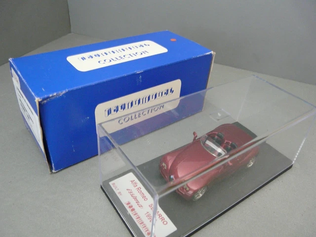 Tecnomodel 1/43 Alfa Romeo Sbarro Issima 1996 - Rouge Volcano - Occasion