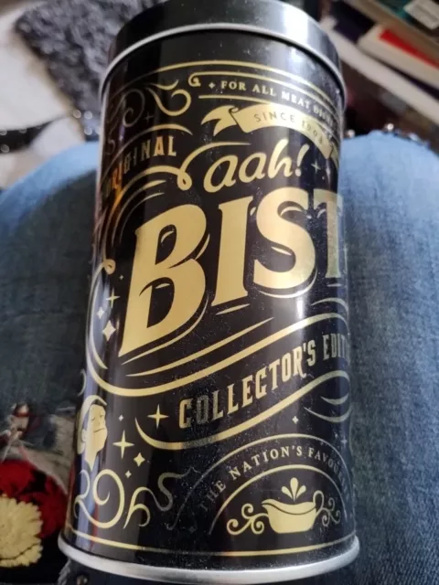 Bisto Collector's Edition Black And Gold Tin