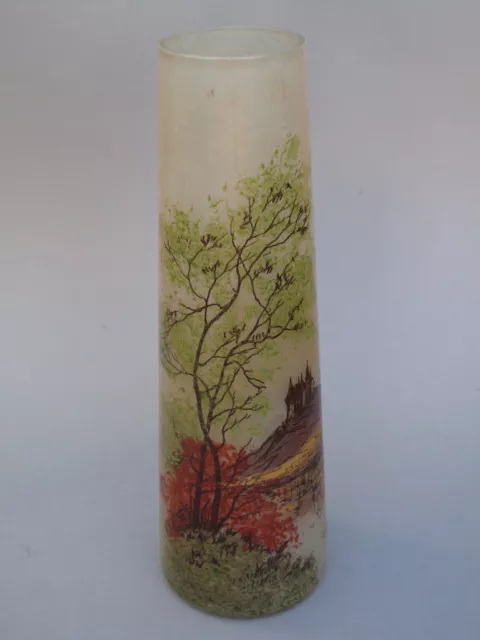 Beau vase en pâte de verre signé Legras, Art Nouveau. 2
