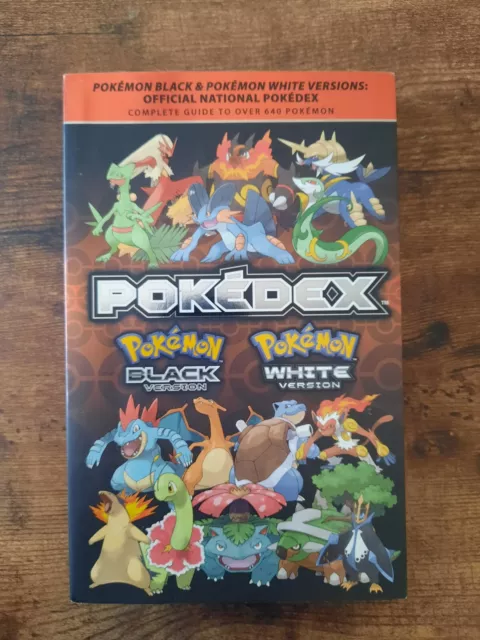 POKEDEX BLACK AND white version for game strategy guide $20.00 - PicClick AU