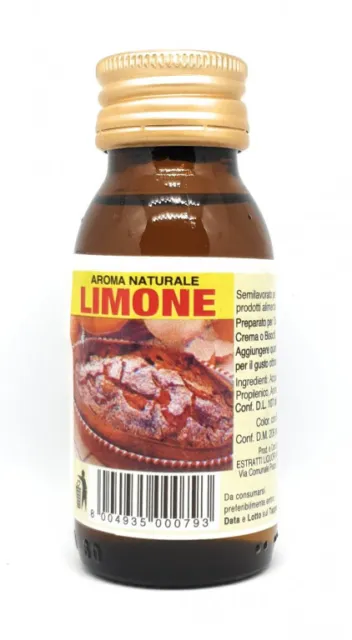 Aroma Naturale Limone Liquido 60 cc