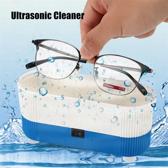 Small Ultrasonic Cleaner For Jewelry Glasses Ultrasound Cleaning Bath Machine 2