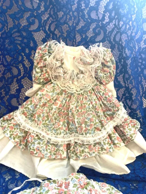 💗💗Ancienne Robe  Et Dentelle Pour Poupee Ancienne Jumeau, Bru, Steiner, Sfbj