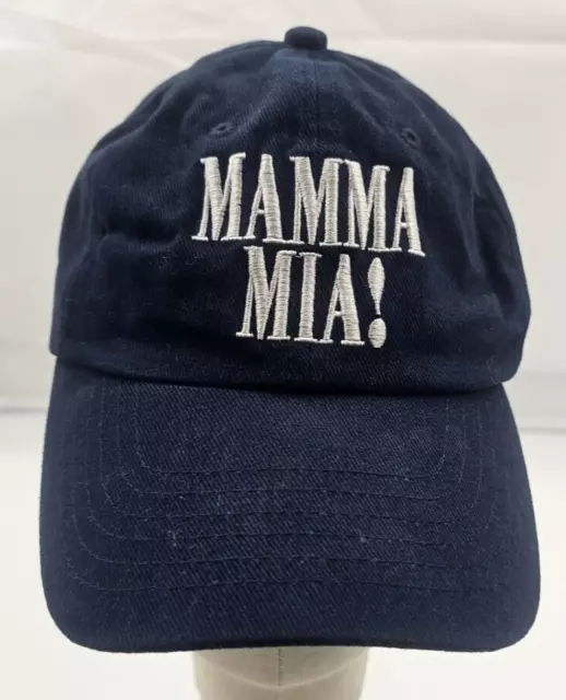 MAMMA MIA!  Production Adjustable Baseball Cap Hat