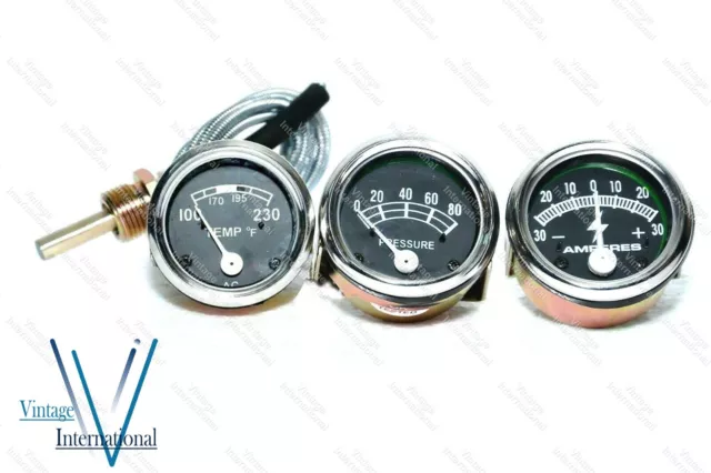 For Ford Tractor 2N 8N 9N NAA 601 70 801 901 Amp Oil Temp Gauge Set 25.50 @US
