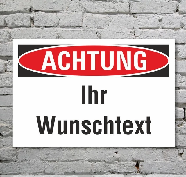 WERBEPUNKT Retro Straßenschild – Individualisierbar Mit Deinem Text, 52x11 Cm, Alu-Verbund | Für Innen & Außen