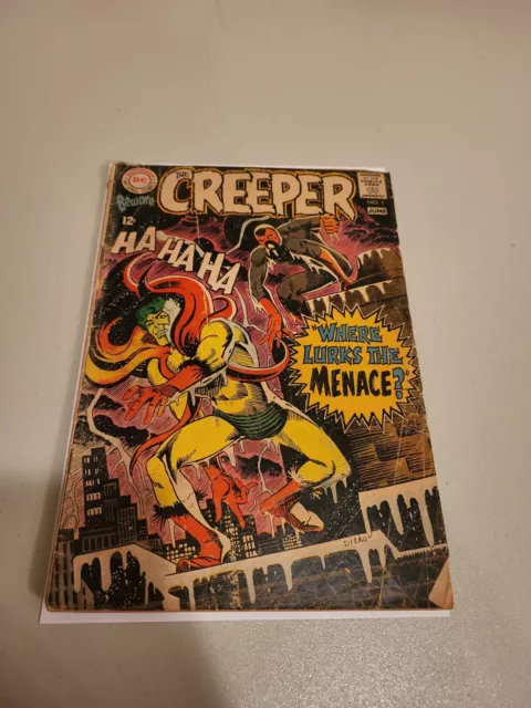 Beware The CREEPER #1 DC comic from 1968....DITKO