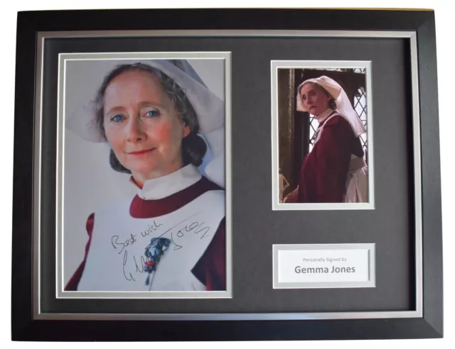 Gemma Jones Signed Autograph 16x12 framed photo display Harry Potter AFTAL COA