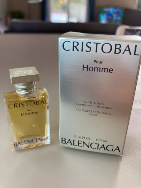 Cristobal pour homme de Balenciaga 5 ml Eau de toilette 2