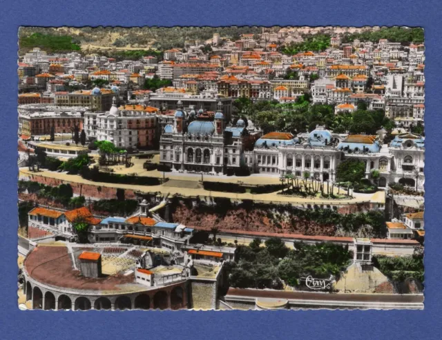 Bf / postcard CPA->Monaco // Monte-Carlo => aerial view of Le Casino