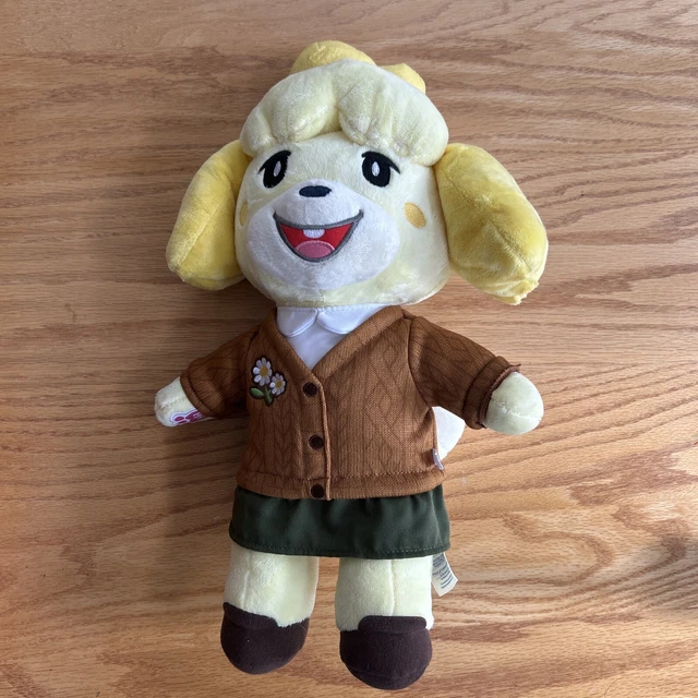 BUILD A BEAR Animal Crossing New Horizons Isabelle Winter Outfit Plush