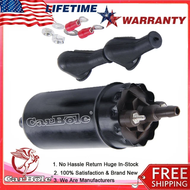 UNIVERSAL ELECTRIC HIGH Pressure Fuel Pump External Inline EFI