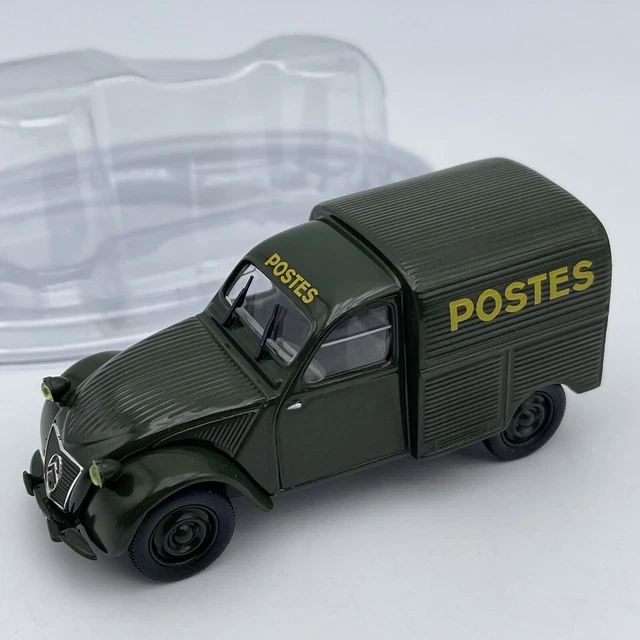 Citroen 2CV AZU Camionnette / Fourgonnette Postes 1952 Norev 1/43 avec boite