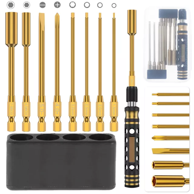 Hex Driver Screwdriver Precision Screwdriver Set 1ಥ5/2.0/2.5/3.0mm Impact ಥ