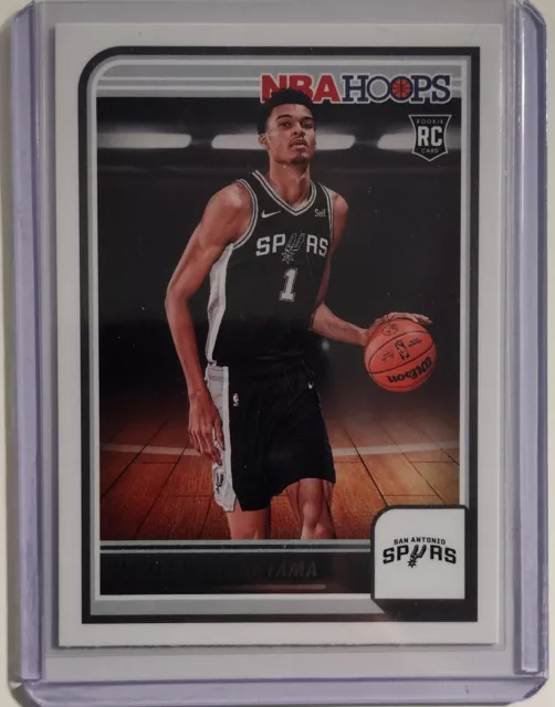 VICTOR WEMBANYAMA 202324 Panini NBA Hoops Rookie Card RC 277 San