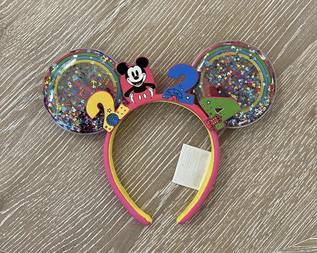 BRAND NEW WALT Disney World Disneyland Mickey Mouse 2024 Ears! 49.99