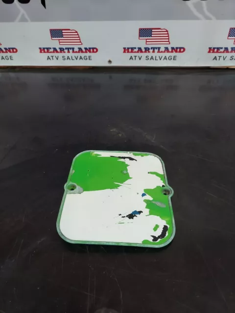 1990 kawasaki KX 80 oem front number plate ci
