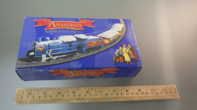 Vtg 1997 ANASTASIA Miniature Battery-Op Train Locomotive Factory Sealed Box NIB
