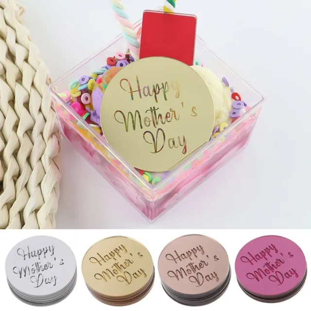 Dessert Decor Cupcake Topper Happy Mother's Day Cake Decoration Cake Top Flag