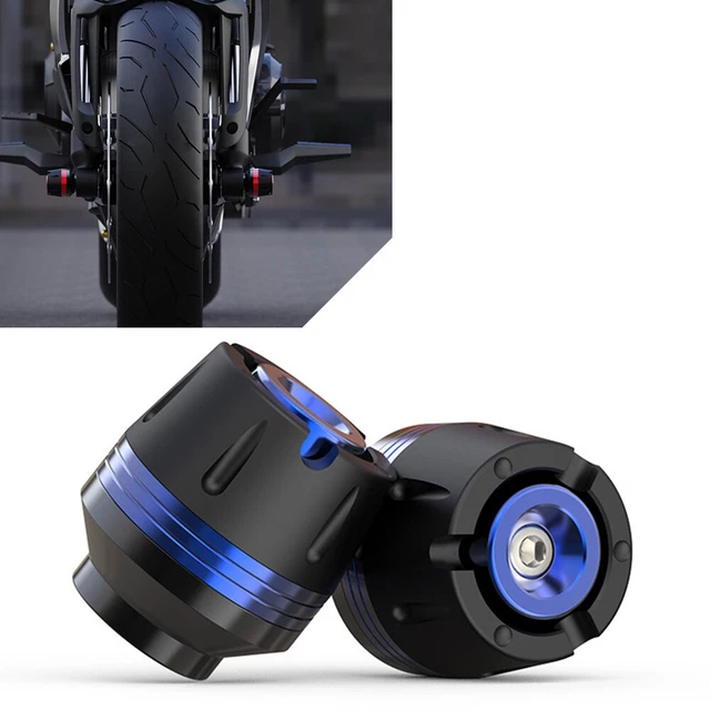 28MM Motorcycle Frame Slider Anti Crash Engine Falling Protector Universal Blue