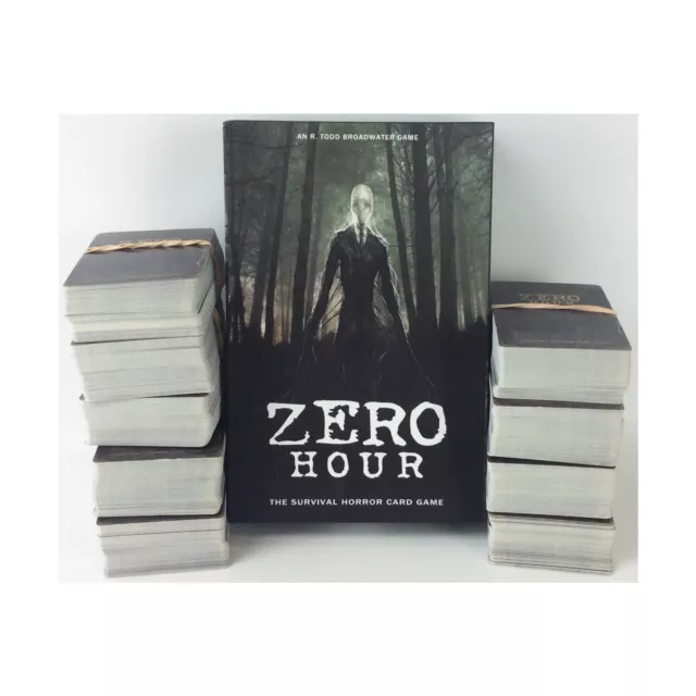 Nevermore Cardgame Zero Hour Collection - ¡Juego base + 9 expansiones! Casi nuevo