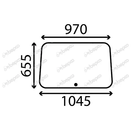 Frontscheibe für Massey Ferguson 135 148 165 168 175 178 185 188