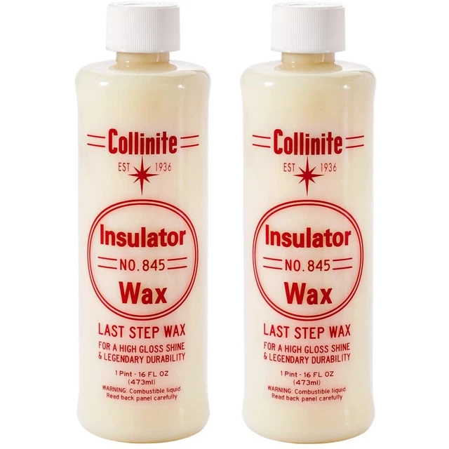 Collinite No. 845 Insulator Wax, 16 Fl Oz - Pack of 2